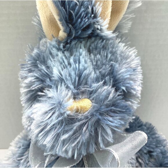DanDee Easter Bunny Plush Rabbit Stuffed Animal Toy Blue Soft Fluffy - Picture 7 of 8